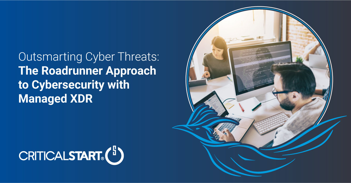 Blog post on enhancing threat detection and visibility with Managed XDR using the Roadrunner approach to cybersecurity.