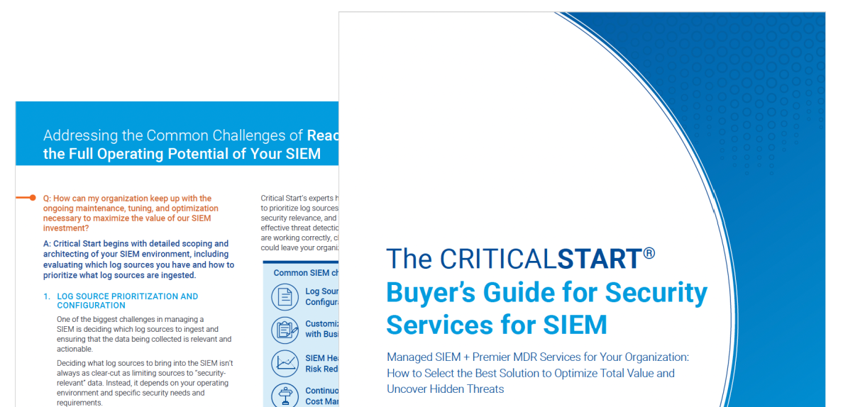 Buyer's Guide to Security Services for SIEM