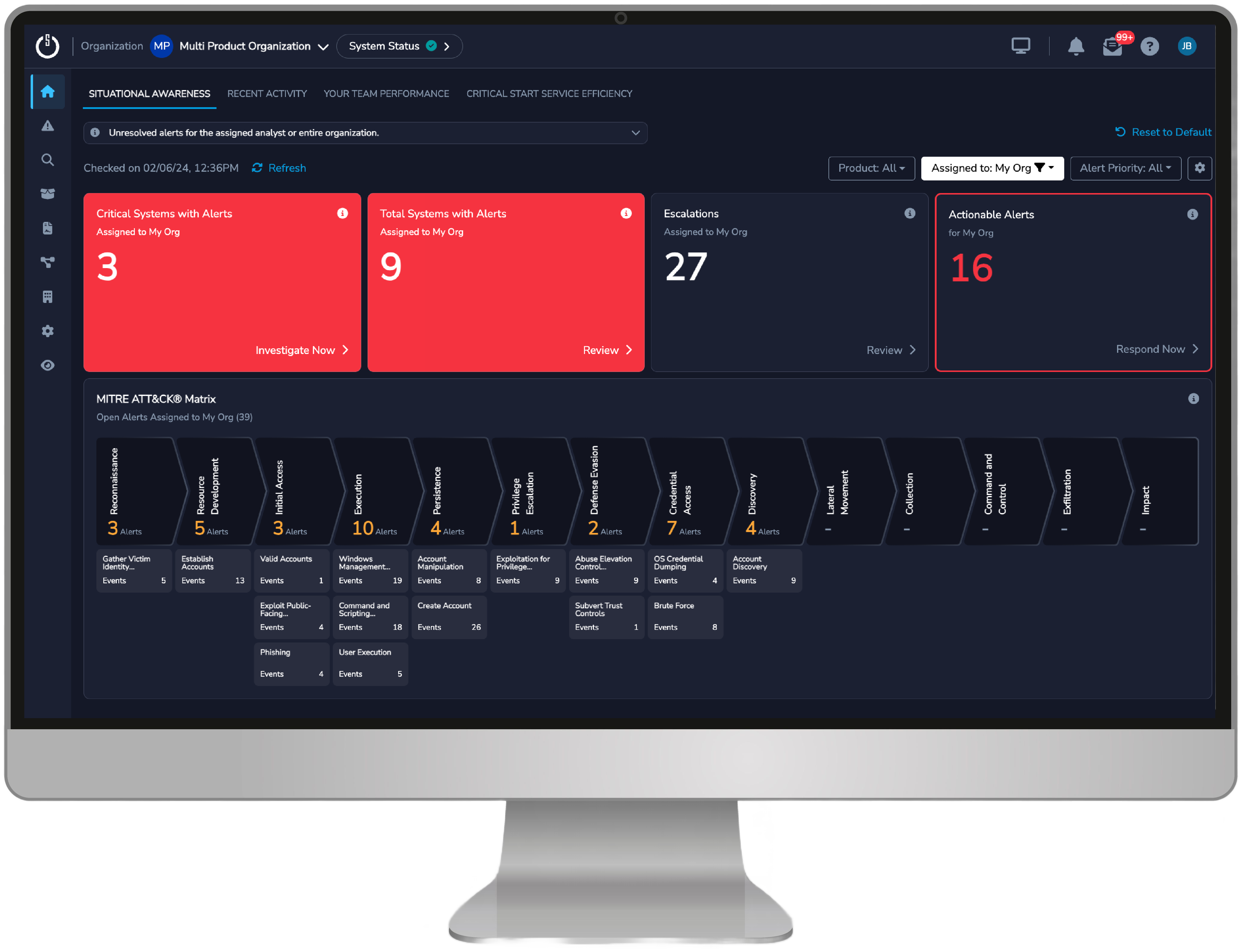 SIEM Dashboard