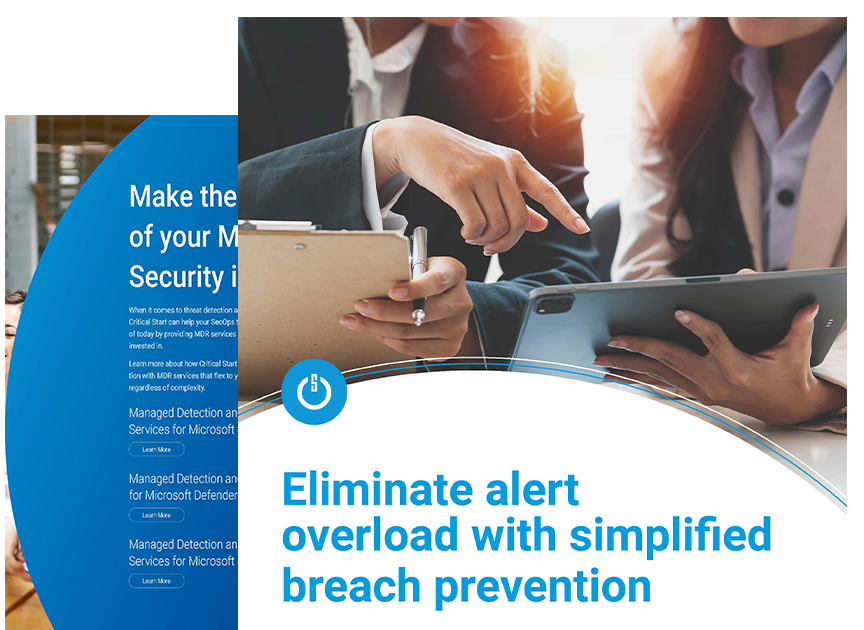 Eliminate Alert Overload with Simplified Breach Prevention - Critical Start
